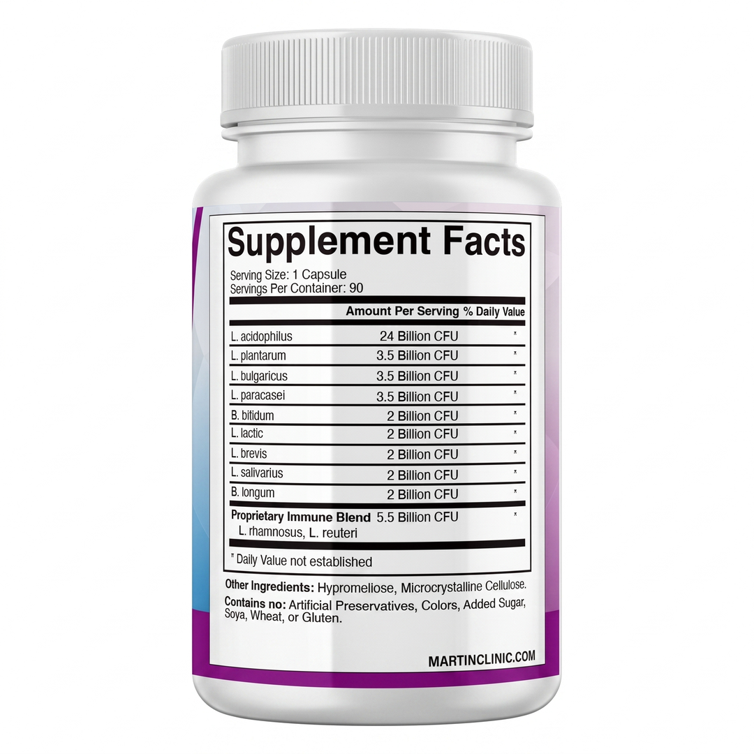 Probiotic Complex Supplement Facts