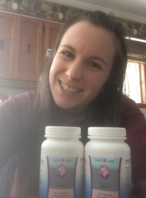 Felicia Falk with Probiotic Complex