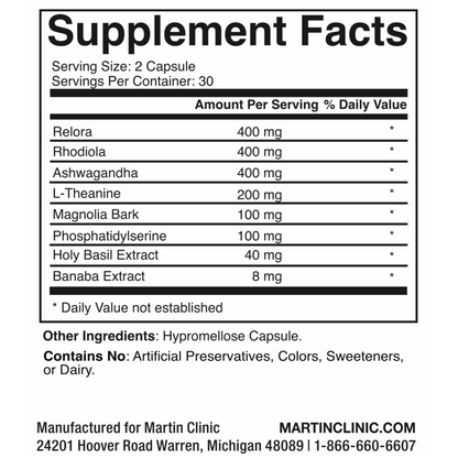 Cortisol Control Formula