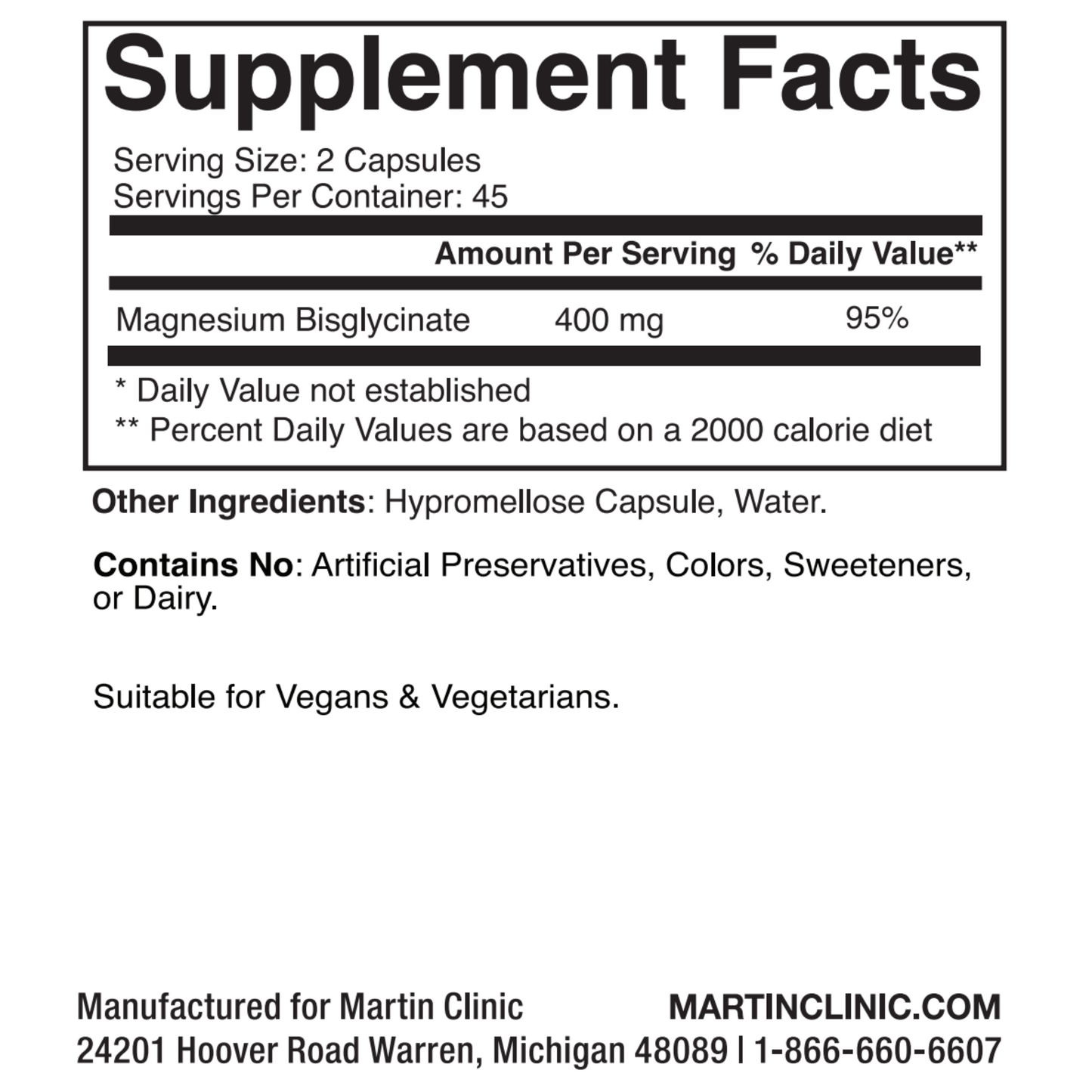 Magnesium Bisglycinate