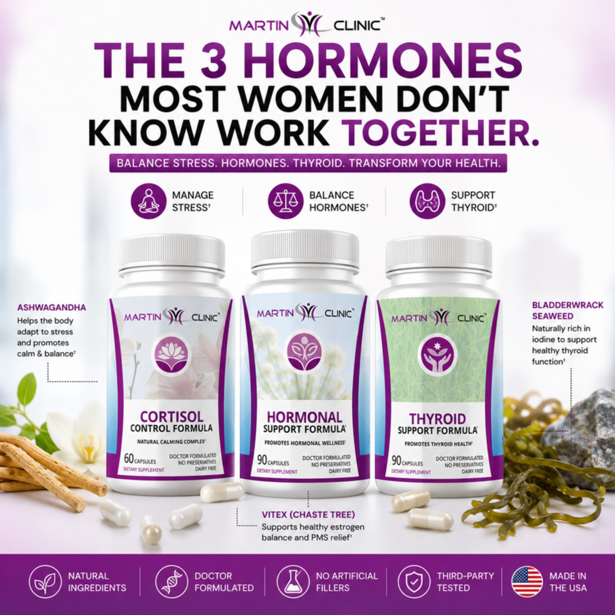 The 3 Hormones Most Women Don't Know Work Together