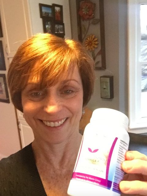 Customer holding Cortisol Control Formula