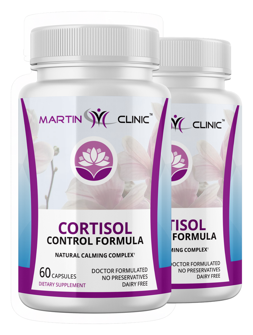 Cortisol Control Formula bottles
