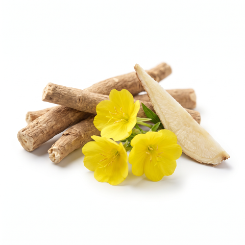 Ashwagandha, Yucca, Evening Primrose