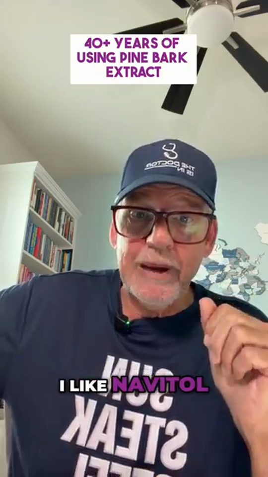 Dr. Martin talking about Navitol, pine bark extract and nitric oxide