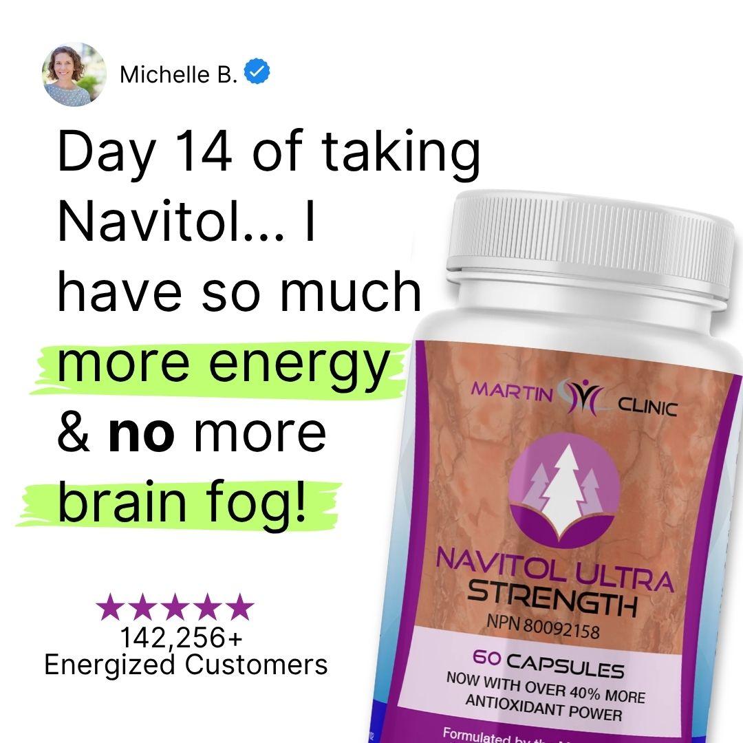 Customers talking about the energy they get from Navitol