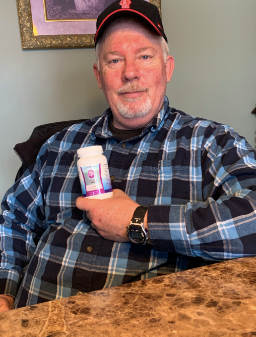 Kelly Rogerson with Probiotic Complex