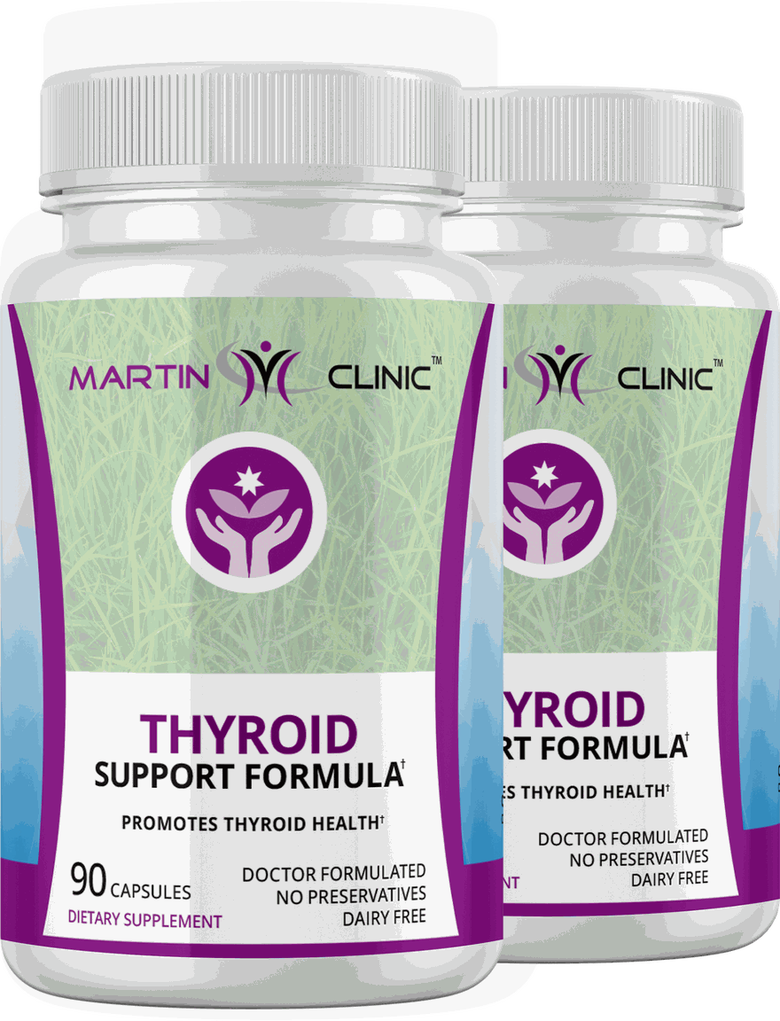Martin Clinic Thyroid Support Formula bottles